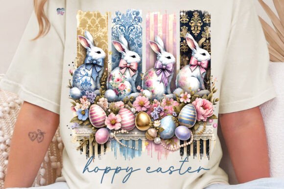 Adding a Playful, Artistic Touch with Vintage Coquette Bunny
