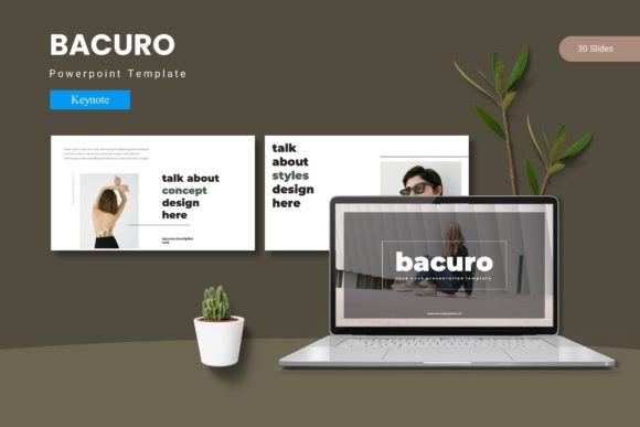 Bacuro: A Modern Keynote Template for Polished Presentations