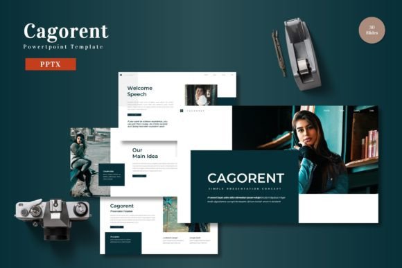 Cagorent: The PowerPoint Template for Confident Presentations
