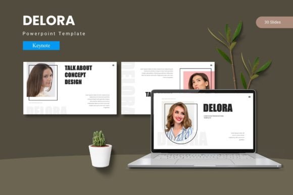Delora - Keynote Template: A Visual System for Your Best Ideas
