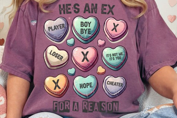 Designing with Sass: The Ex Breakup Conversation Hearts PNG