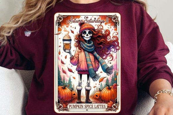 Embrace the Autumn Vibe: Creative Uses for Pumpkin Spice Tarot PNG