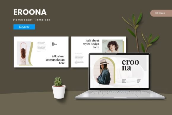 Eroona - Keynote Template: A Visual System for Impactful Presentations