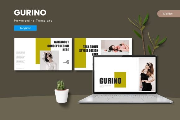 Gurino - Keynote Template: Crafting a Cohesive Visual Narrative