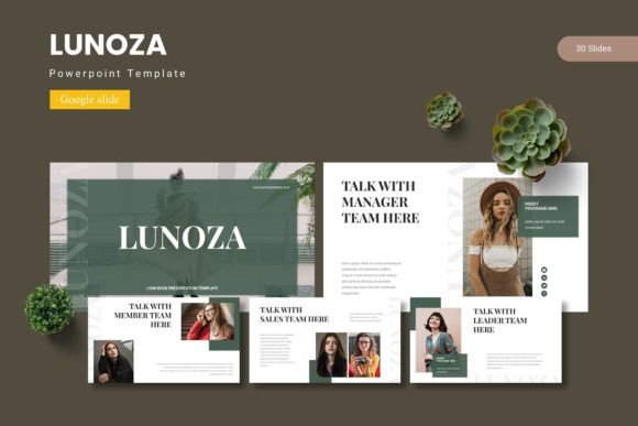 Lunoza Google Slide Template: Crafting Presentations That Stick