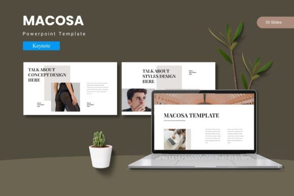 Macosa - Keynote Template: Crafting Presentations That Resonate