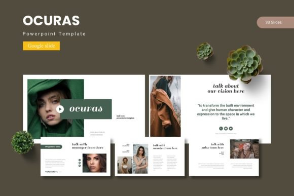 Master Your Message: The Ocuras Google Slide Template Advantage