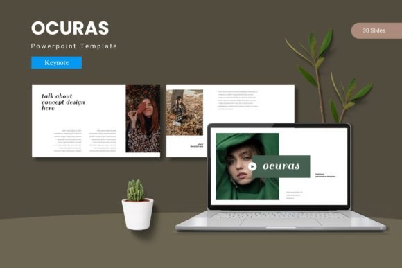 Ocuras - Keynote Template: Crafting Cohesive Visual Stories