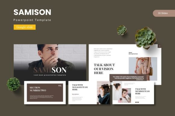 Samison - Google Slide Template: Design Your Next Presentation