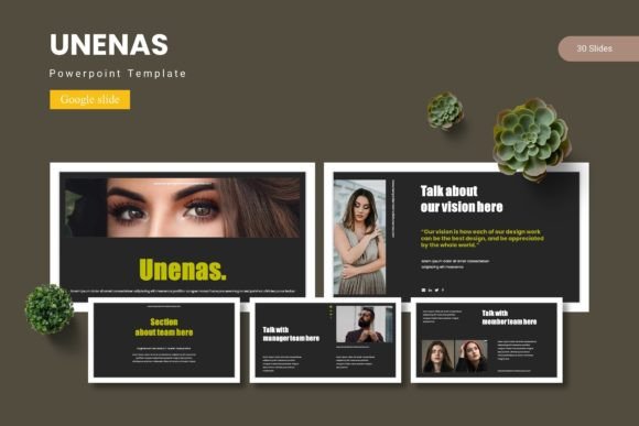 Transform Your Presentations with Unenas Google Slides